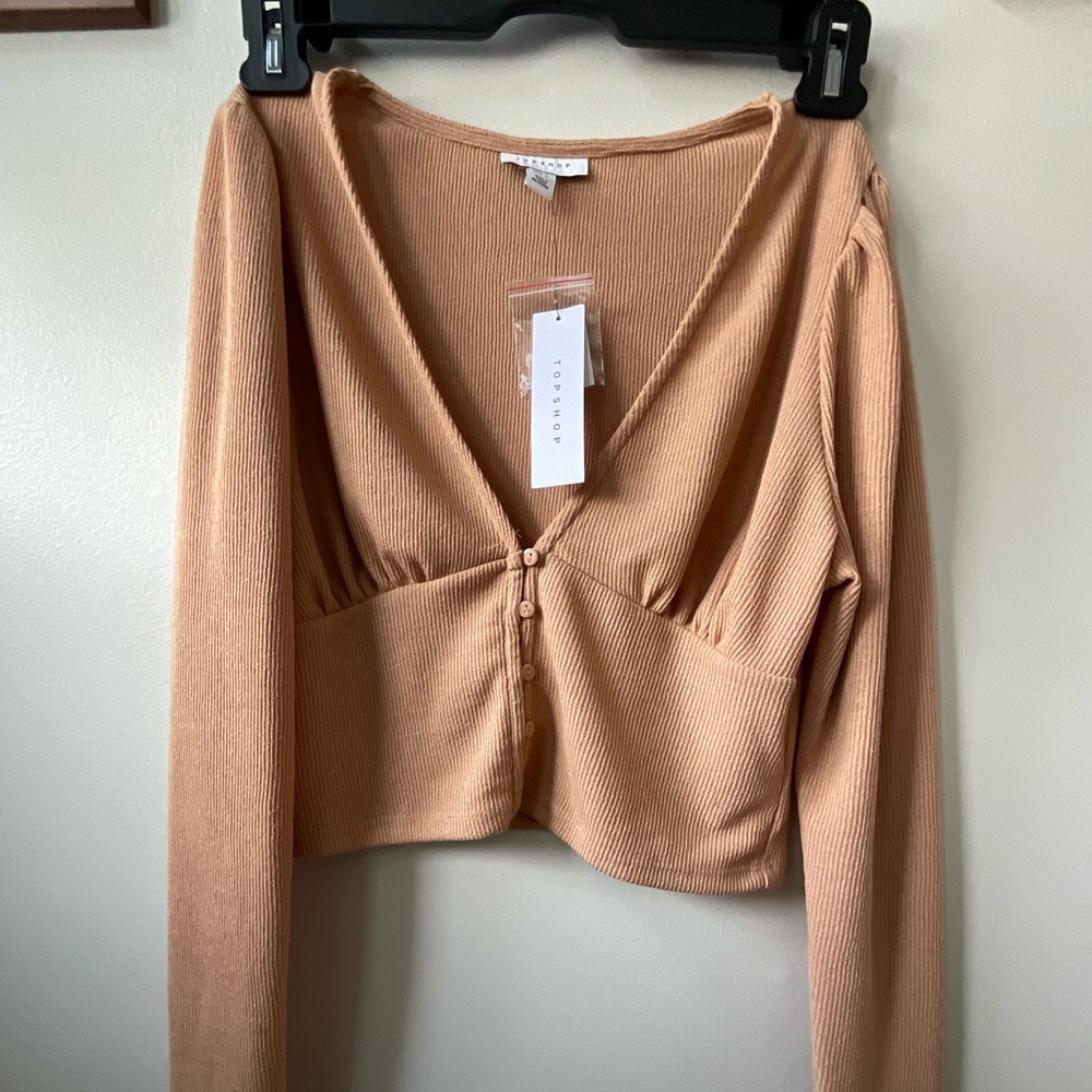 TopShop Button Blouse